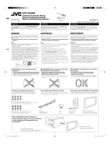 JVC KW-XG500 Installation guide