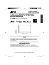 JVC LT-19A210 User manual