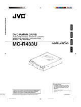 JVC MC-R433U User manual