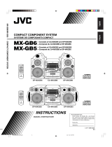 JVC SP-MXGB6, CA-MXGB5 User manual
