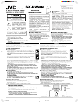 JVC SX-DW303 User manual