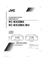 JVC RC-BX15BK User manual