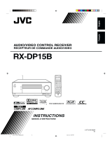 JVC RX-DP15BC User manual