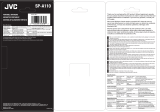 JVC SP-A110 User manual
