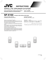 JVC SP-X103F User manual