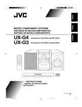 JVC CA-UXG3 User manual