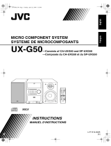 JVC UX-G50 User manual