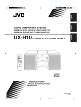 JVC UX-H10 User manual