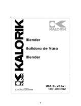 KALORIK - Team International Group Blender usk bl 25161 User manual