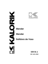 KALORIK - Team International Group Blender USK BL 6 User manual