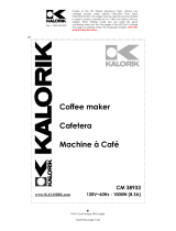 KALORIK - Team International Group Coffeemaker CM 38933 User manual