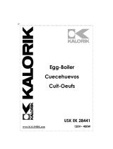 KALORIK - Team International Group Egg Cooker USK EK 28441 User manual