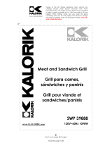 KALORIK - Team International Group Kitchen Grill SWP 39888 User manual