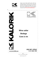 KALORIK - Team International Group Refrigerator USK WCL 32963 User manual