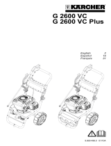 Kärcher G 2600 VC PLUS User manual