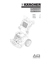 Kärcher G2600XH User manual