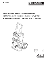 Kärcher K 3.540 User manual