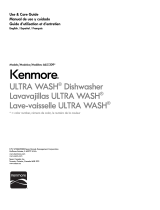 Kenmore 24'' Built-In Dishwasher w/ PowerWave Spray Arm - Black ENERGY STAR Owner's manual