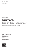 Kenmore 51833 Owner's manual