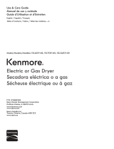 Kenmore 75132 Owner's manual