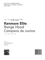 Kenmore Elite 54810 User manual