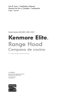 Kenmore Elite 36'' Italian-Design Wall-Mounted Range Hood Manufacturer's Warranty