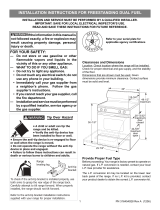 Kenmore 79075353310 Installation guide