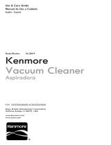 Kenmore Intuition Canister Vacuum Cleaner - Blue User manual