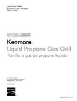 Kenmore Stainless Steel 4 Burner Gas Grill with Oven Owner's manual