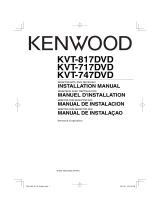 Kenwood KVT-747DVD User manual