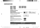 Kenwood KDC-158U Owner's manual