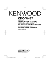 Kenwood KDC-W427 User manual