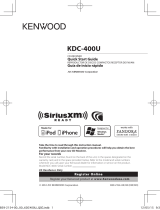 Kenwood KDC-400U User manual