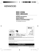 Kenwood KDC-HD552U User manual