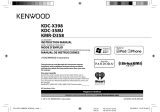 Kenwood KDC-X398 User manual