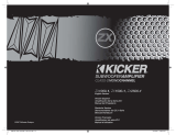 Kicker 2008 ZX 1000.1, 1500.1 & 2500.1 Owner's manual