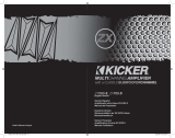 Kicker ZX550.3 Owner's manual