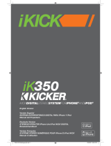 Kicker iK 350 Owner's manual