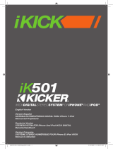 Kicker 2009 iKICK iK501 User manual