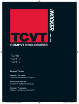 Kicker TCVT10 User manual