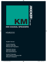 Kicker KM6200 Owner's manual