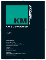 Kicker 2011 KM10 Subwoofer Owner's manual