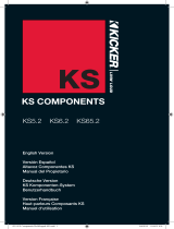 Kicker 2011 KS Components Owner's manual