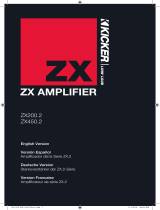 Kicker 2011 ZX 200.2 User manual
