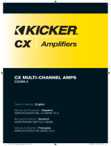 Kicker 4-Channel User manual