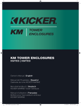 Kicker 2012 KMTES-KMTED Tower Systems Owner's manual