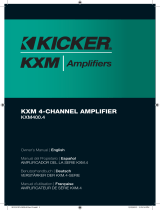 Kicker 4-Channel Owner's manual