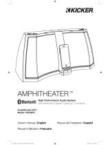 Kicker Amphitheater BTL Owner's manual