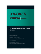 Kicker 2014 KMW10 Subwoofer Owner's manual