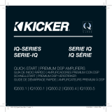 Kicker 2015 IQ Quick Start Guide Owner's manual